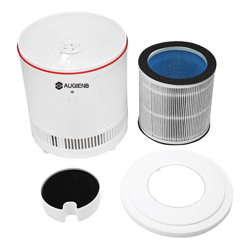 AUGIENB Desktop Air Purifier Living Room Available Filter Deodorant Purifier
