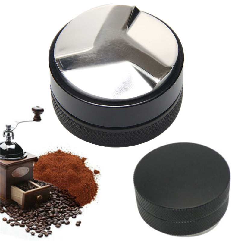 52mm Espresso Powder Distributor W/Three-Angled-Slopes Base Coffee Tamper Coffee Filter (52mm)