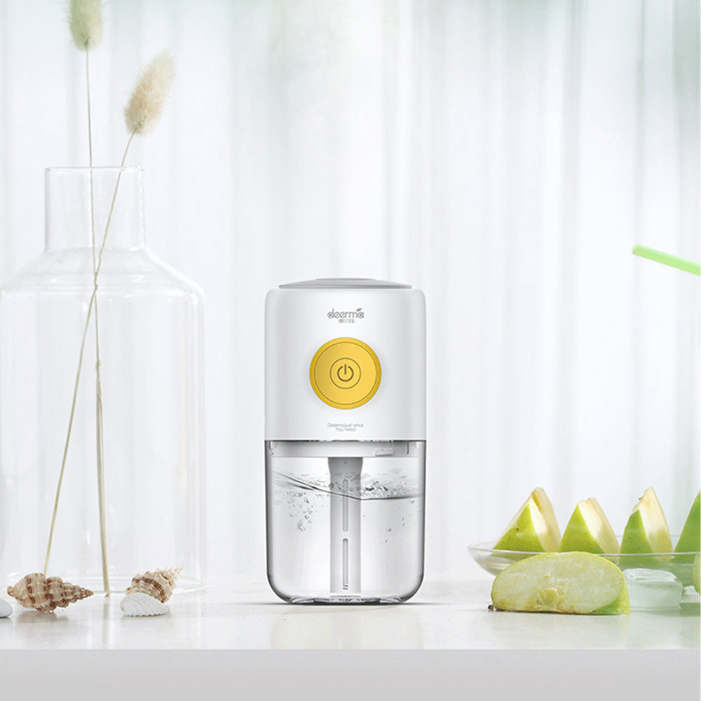 Deerma Mini USB Ultrasonic Mist Humidifier Water Diffusser Air Purifier Mist for Home XIAOMI Cooperation Brand (White)