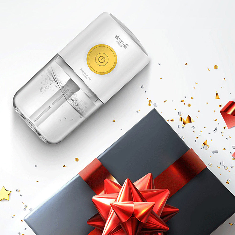 Deerma Mini USB Ultrasonic Mist Humidifier Water Diffusser Air Purifier Mist for Home XIAOMI Cooperation Brand (White)