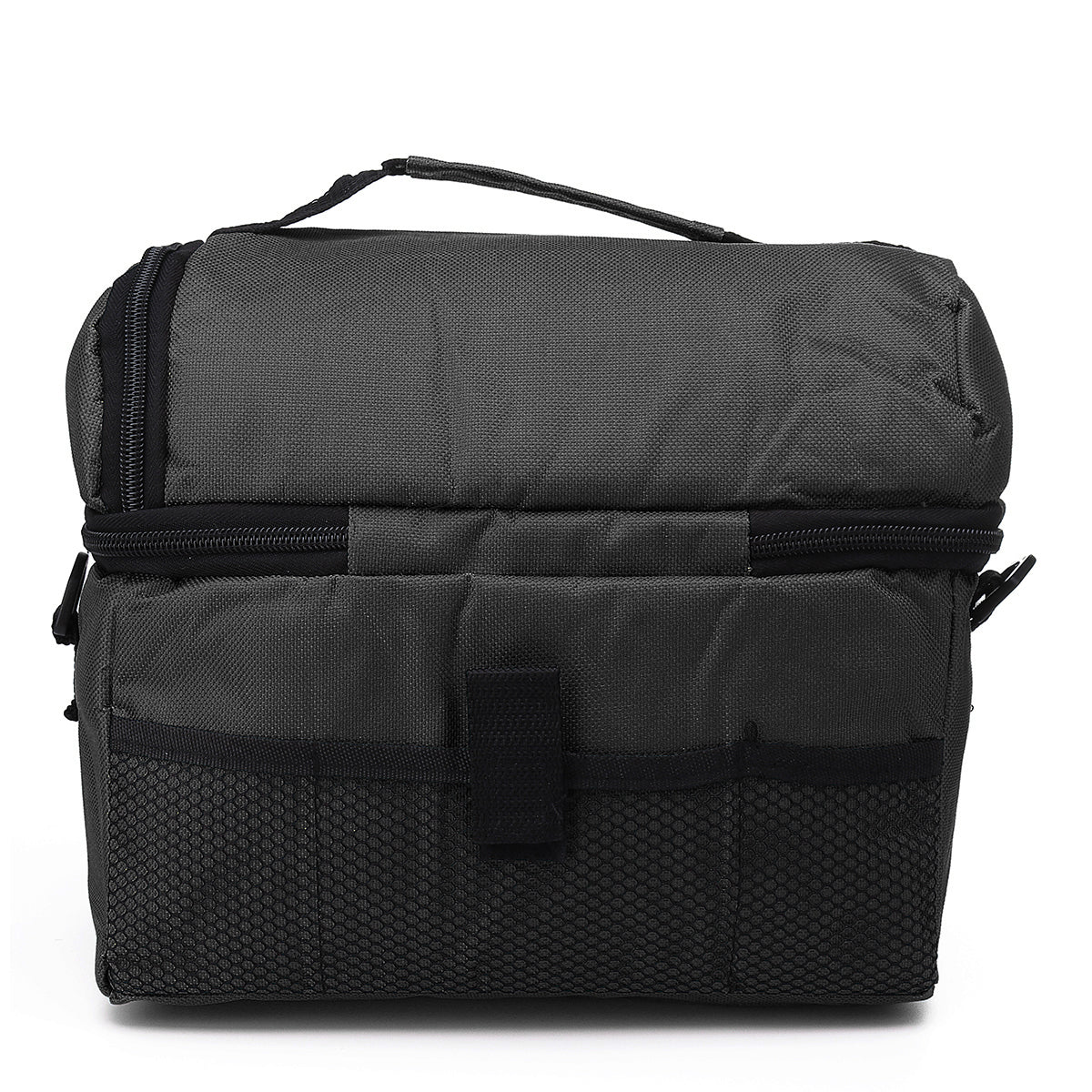 8L Insulated Lunch Box Tote Men Women Travel Hot Cold Food Cooler Thermal Bag  (Black)