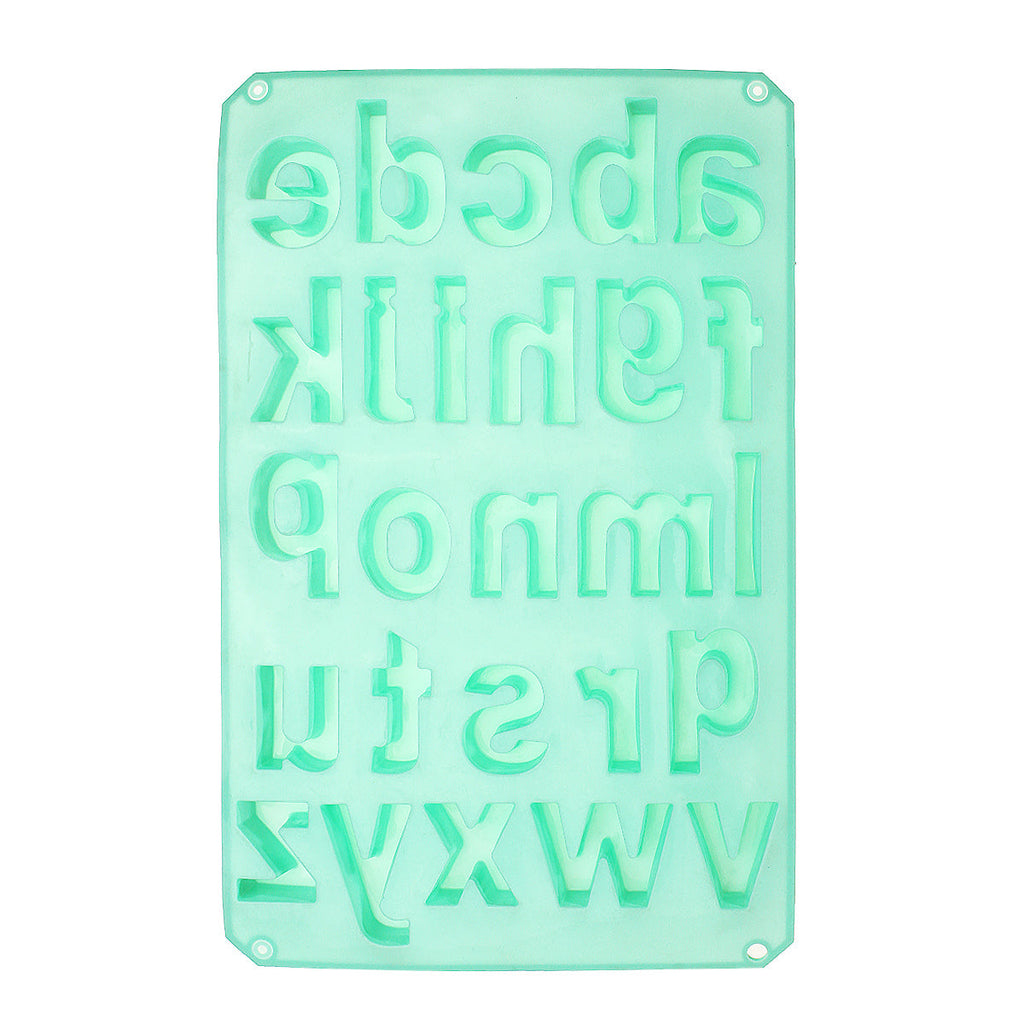Alphabet Silicone Mould Cake Decorating Candy Cookie Chocolate Baking Mold DIY