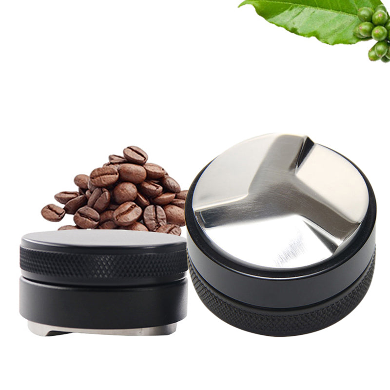 52mm Espresso Powder Distributor W/Three-Angled-Slopes Base Coffee Tamper Coffee Filter (52mm)