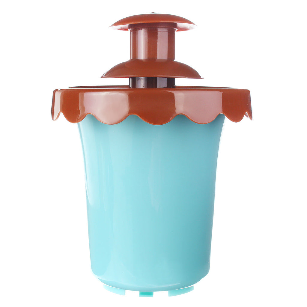 Chocolate Fondue Machine Fountain 2 Tiers Mini Maker Waterfall Melting Machine