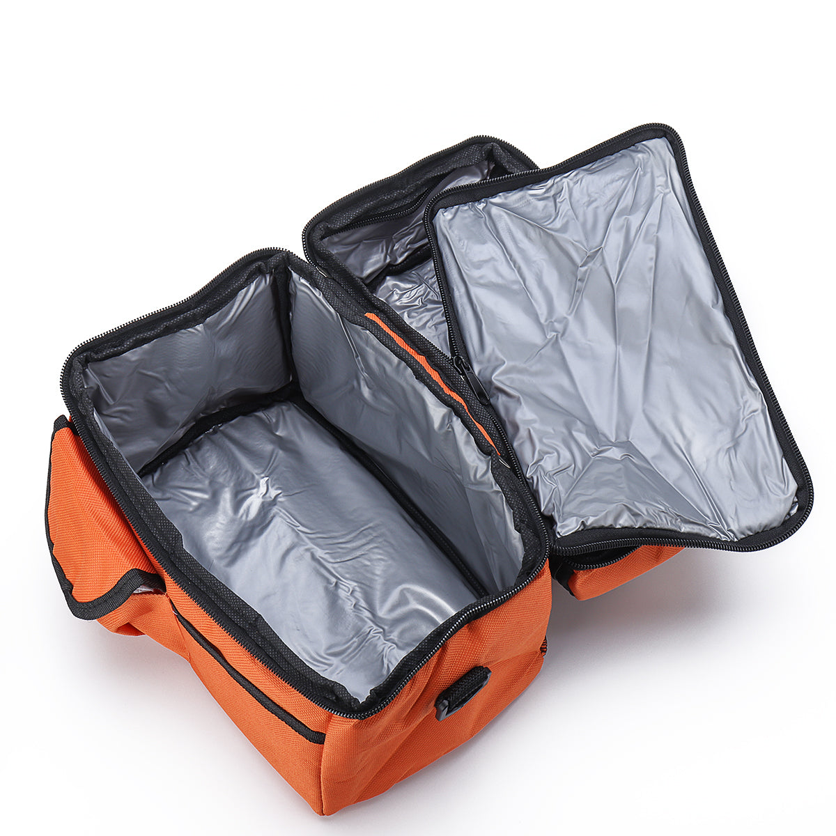 8L Insulated Lunch Box Tote Men Women Travel Hot Cold Food Cooler Thermal Bag  (Black)