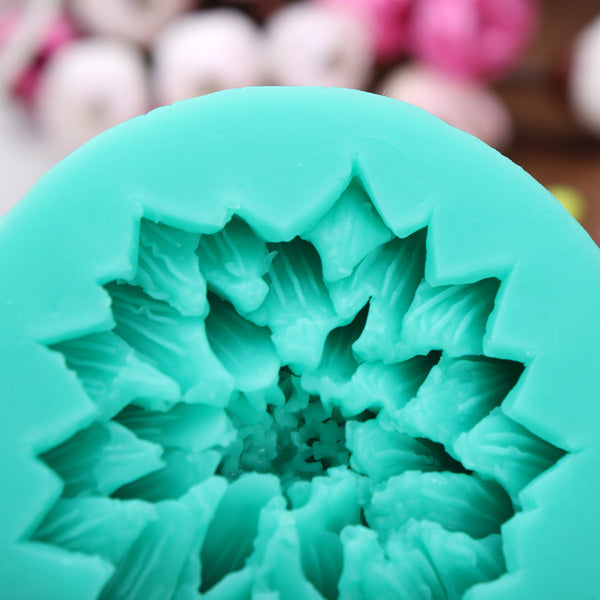 Chrysanthemum Silicone Fondant Mold Cake Decorating Mould Gum Paste Sugarpaste Mold FDA LFGB