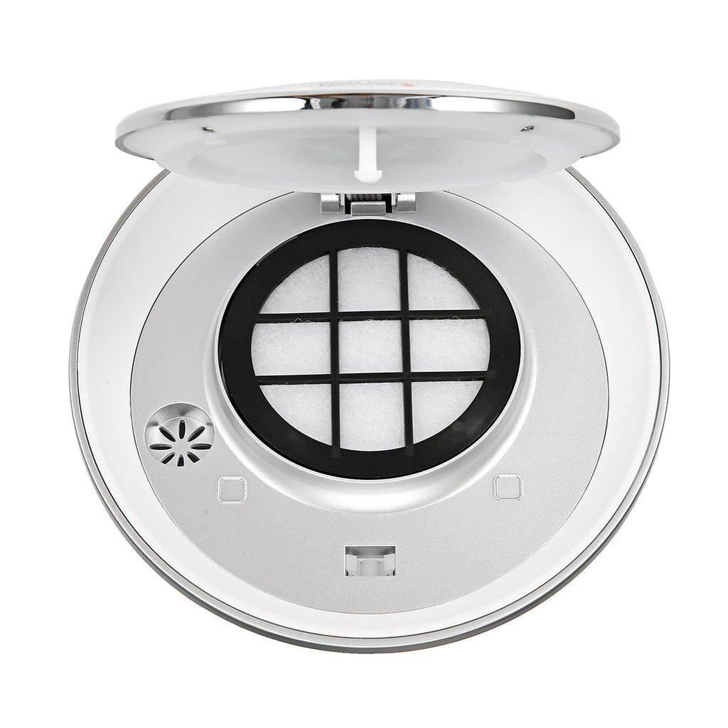 AUGIENB Car Air Purifier With 3 Million Negative Ion And Aromatherapy Filter Rgb Light Ultra Silent And Night Light Removes Smoke/Odors/Dust/Bacteria/Pollen