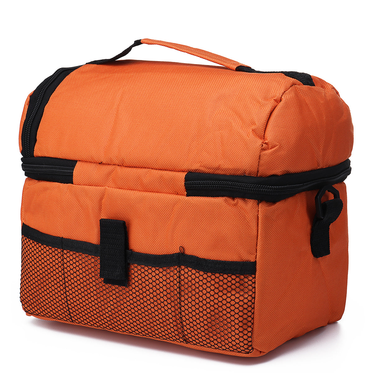 8L Insulated Lunch Box Tote Men Women Travel Hot Cold Food Cooler Thermal Bag  (Black)