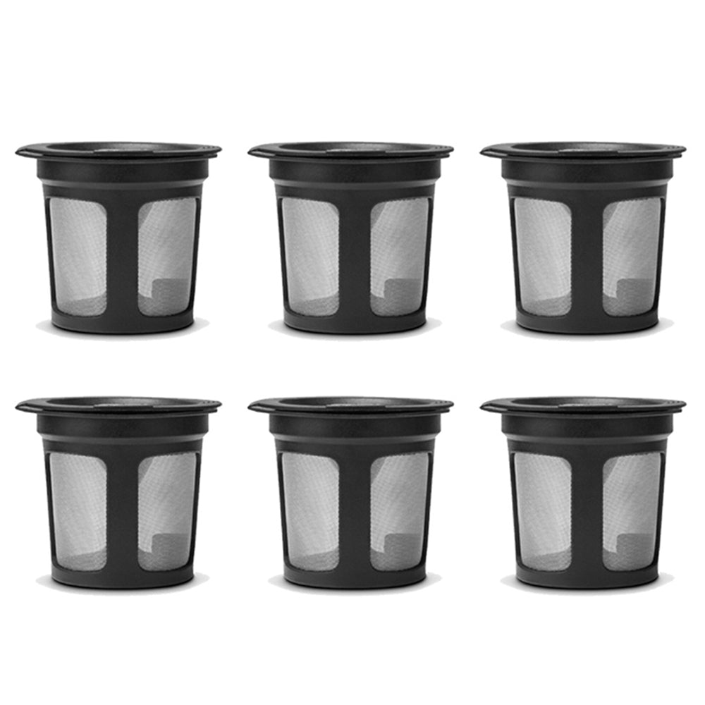 6PCS Reusable Refillable K-Cup Coffee Filter Cup for Keurig K50&K55 Coffee Maker Coffee Filter