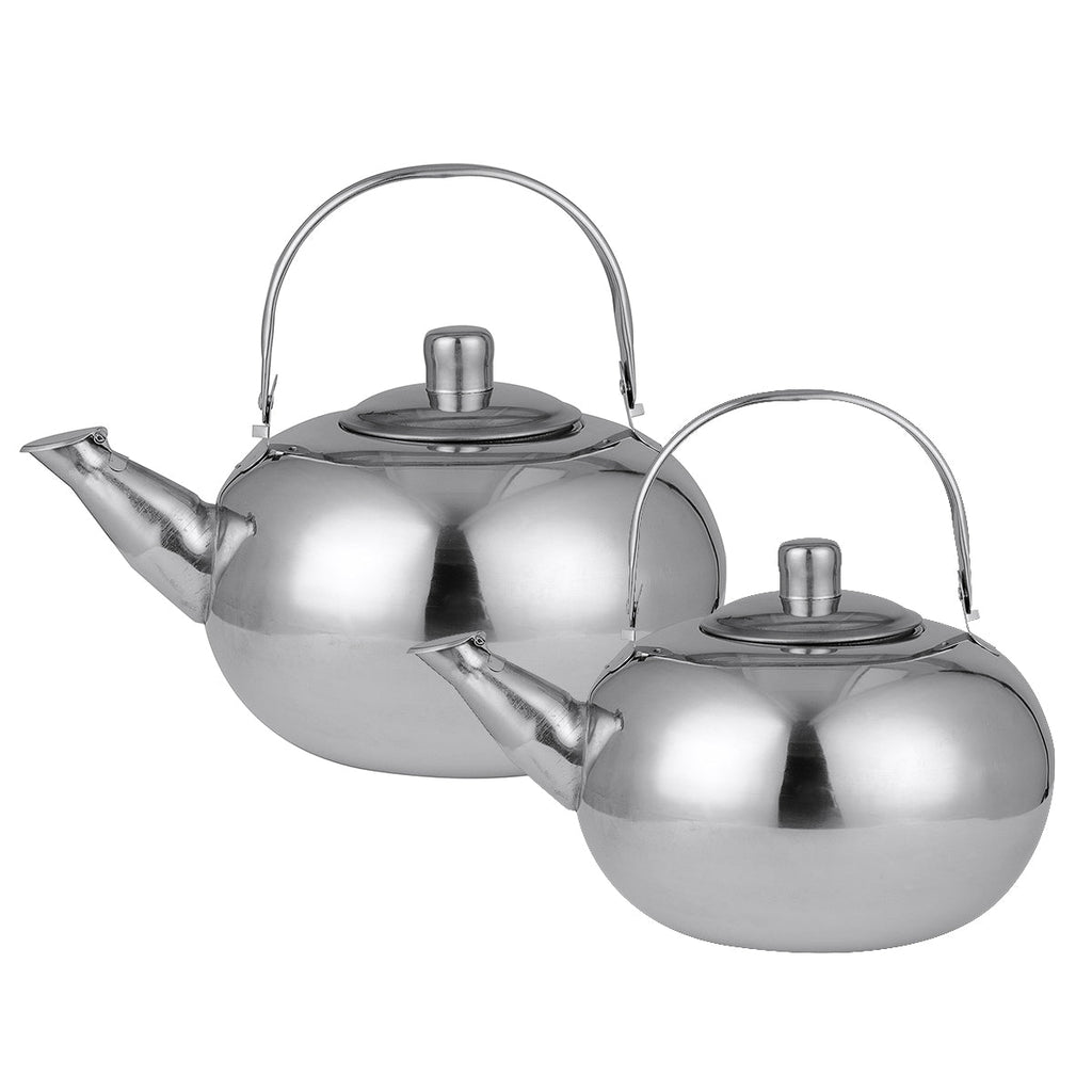 1/1.5/2/2.5L Stainless Steel Tea Pot Coffee Pot with Tea Strainer Infuser Filter