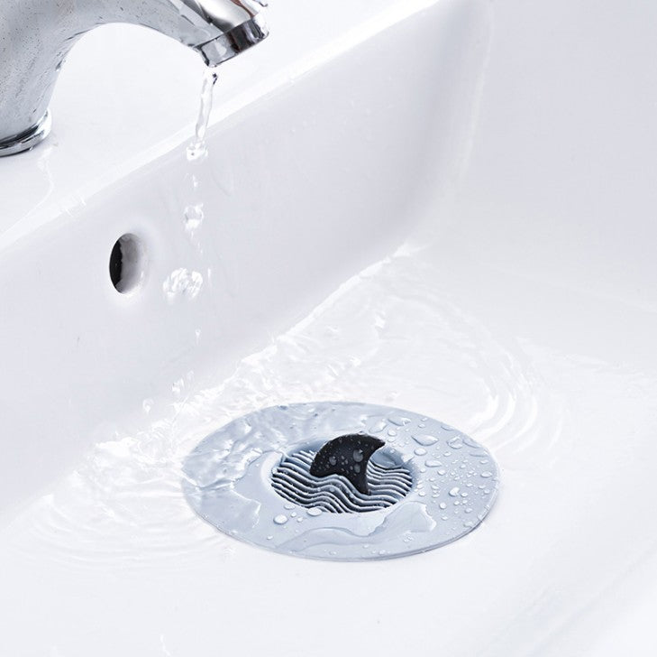 Honana Shark Fin Kitchen Sewer Floor Drain Water Filter Kitchen Sink Strainer Stopper Waste Plug Sink Filter