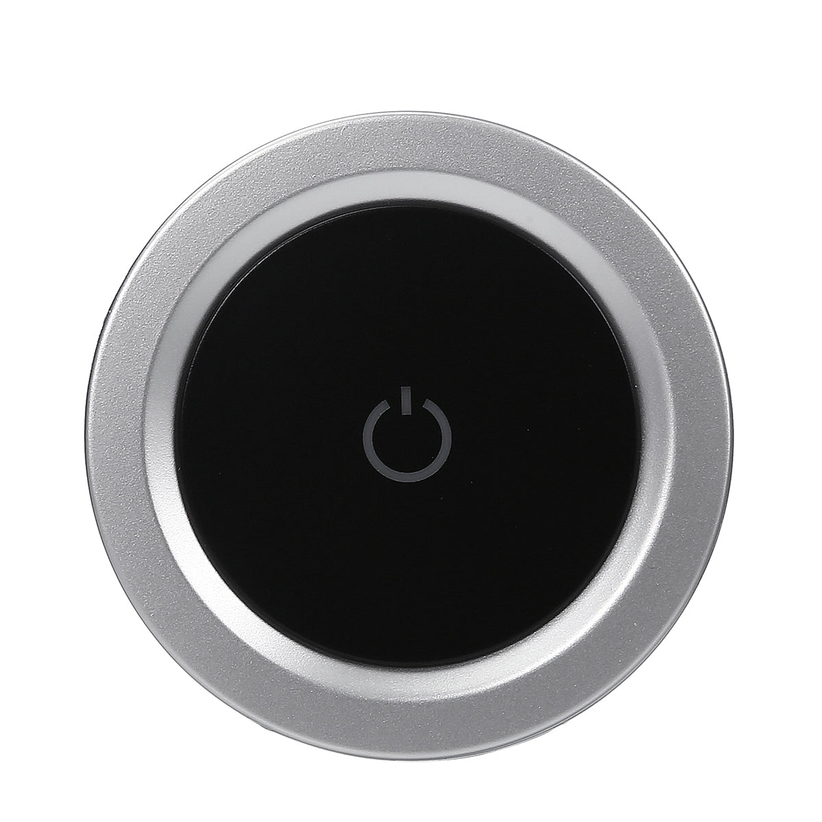 AUGIENB Air Filter 12V Negative Ions Air Cleaner Ionizer Air Freshener Car Charger Auto Mist Maker Pm2.5 Eliminator Cup USB Charging for Car/Home (Grey)